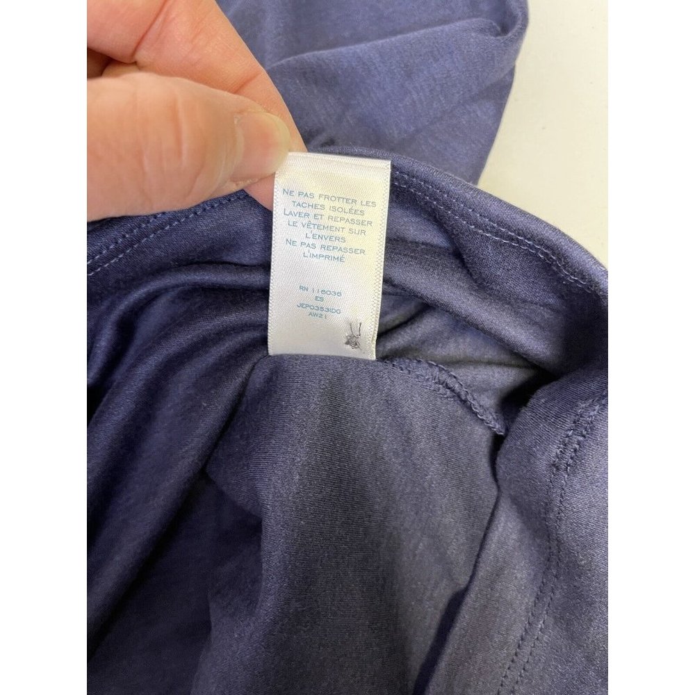 Charles Tyrwhitt Men's Long Sleeve Jersey Polo Size 2XL Blue Cotton Soft Collar - Picture 8 of 9